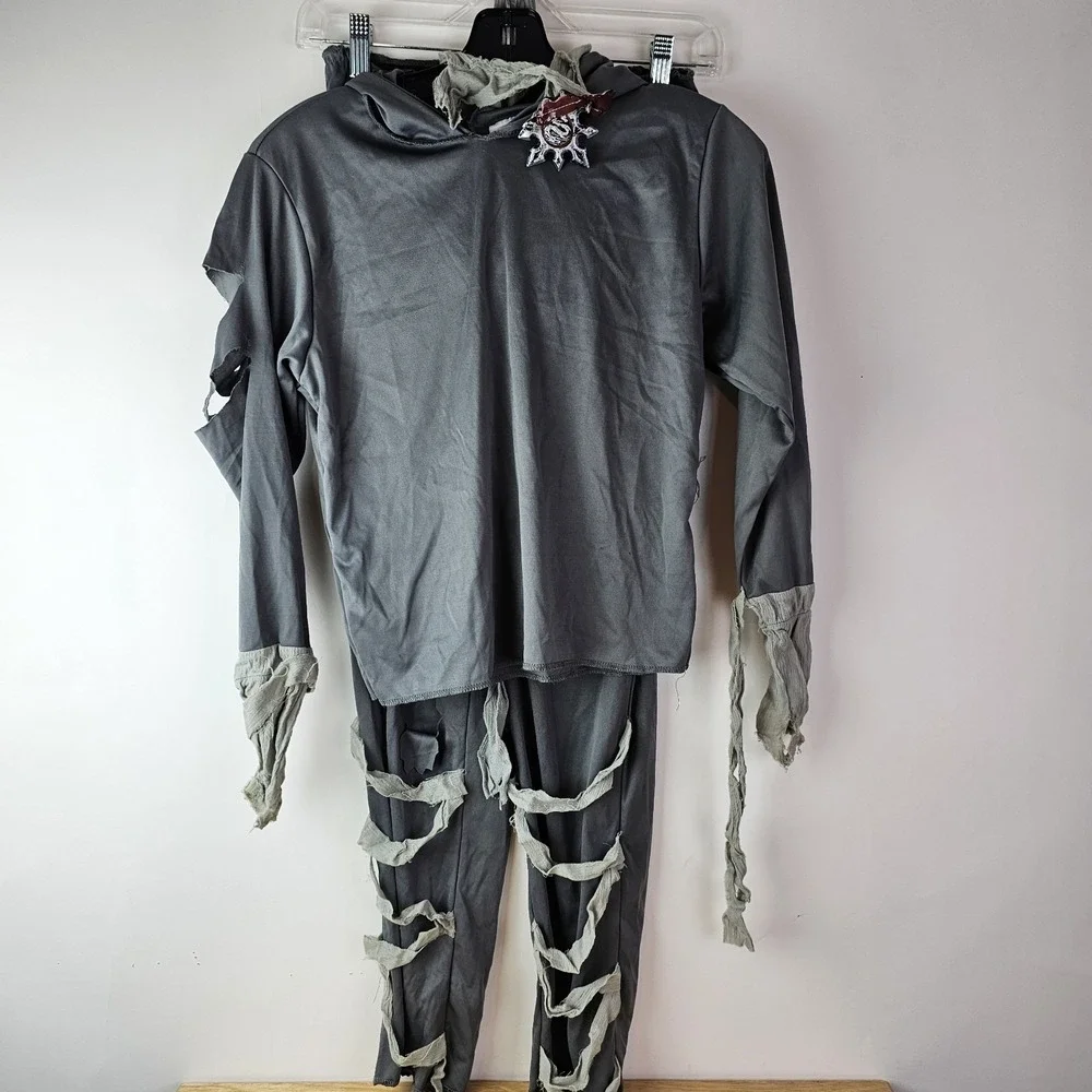Incharacter Zombie Ninja Warrior Skeleton Childrens Halloween‎ Costume Size 12